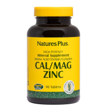 Cal/Mag/Zinc (Nature's Plus) 1000-500-75, 90 tabl