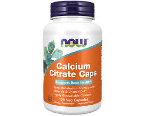 Calcium Citrate Plus (NOW (США)) 120 vcaps