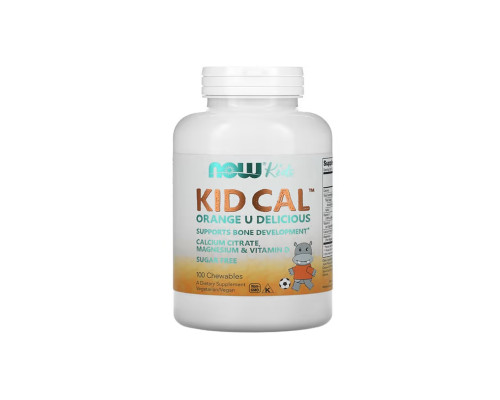 Kid-Calchewable Calcium (NOW (США)) 100табл