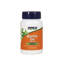 Garlic Oil (NOW (США) 1500 mg 3X /100 капс