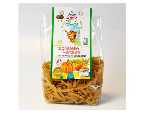 Макароны 'PASTA LA BELLA' 250гр Лапша с овощами