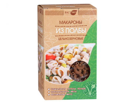 Макароны (Васт Эко (Россия)) 400гр из полбы рожки