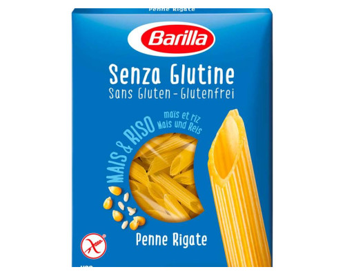 Макароны Barilla Пенне Ригате без глютена 400гр Макароны Barilla Пенне Ригате без глютена 400гр