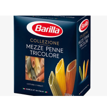 Макароны Barilla Меццепене трехцветные 500гр