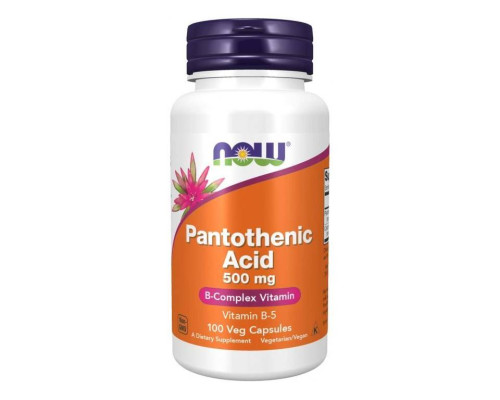 Pantothenic Acid 500 mg 100 капс.