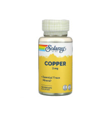 Copper (Solaray США) 2мг 100капс