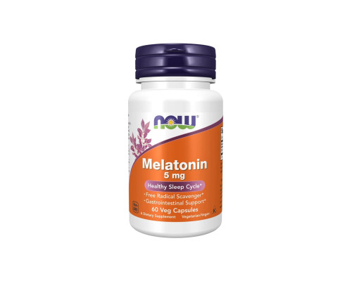 Melatonin (NOW (США)) 5мг 60 капс