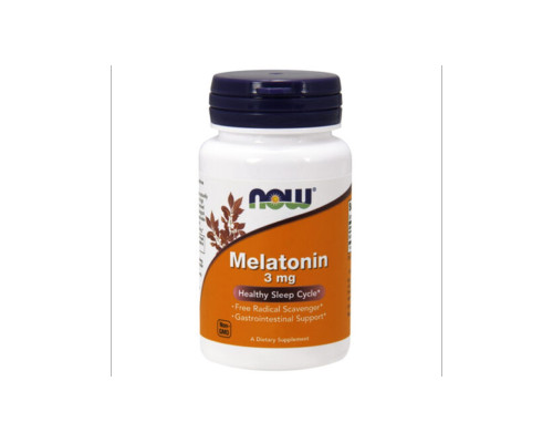 Melatonin (NOW (США)) 3мг 60 капс