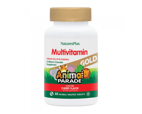 Animal Parade Gold (Nature's Plus) 60 chewable Cherry Animal Parade Gold (Nature's Plus) 60 chewable Cherry