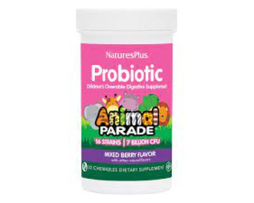 Animal Parade Probiotics Bi-Layer (Nature's Plus) 30 chewable