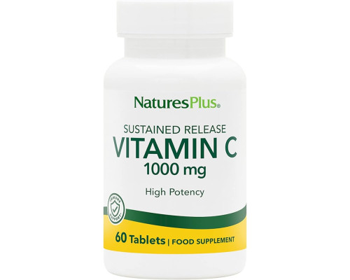 Vitamin C 1000 mg S/R (Nature's Plus) 60 tabl