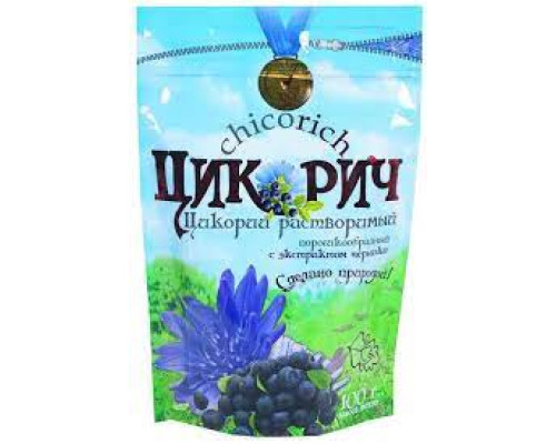 Цикорий Цикорич 100гр Растворимый 'С Экстрактом Черники'