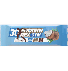 Батончик (PROTEIN REX (Россия)) 60гр GYM Кокос Без Сахара Протеина-30%(15)