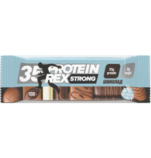 Батончик (PROTEIN REX (Россия)) 100гр Шоколад Без Сахара Без Глютена Протеина-35%