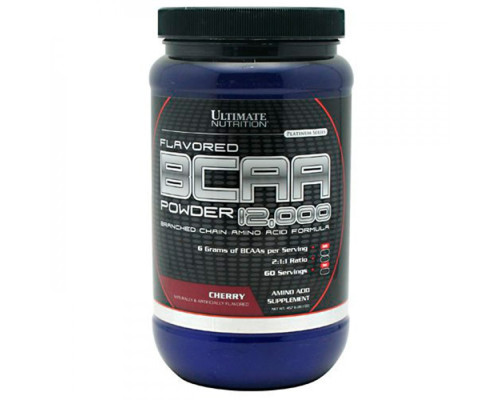 BCAA 12000 (Ultimate Nutrition (США)) Powder Flavored 457гр Вишня