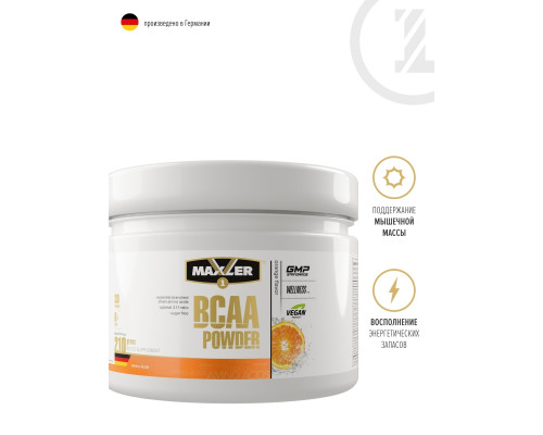 BCAA Powder 2:1:1 Sugar Free 210 г Апельсин BCAA Powder 2:1:1 Sugar Free 210 г Апельсин