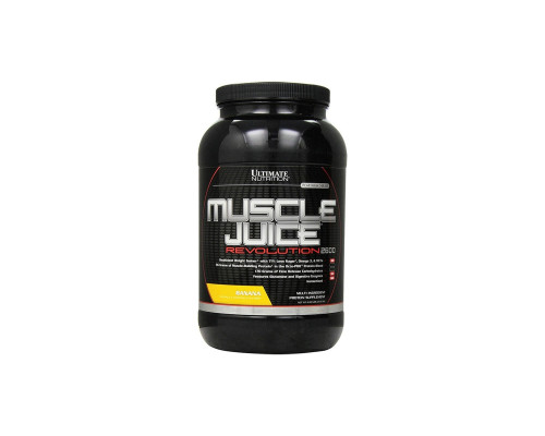 Muscle Juice (Ultimate Nutrition (США)) Revolution 2120гр банан