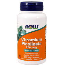 Chromium Picolinate (NOW (США) 200mcg 100 капс.