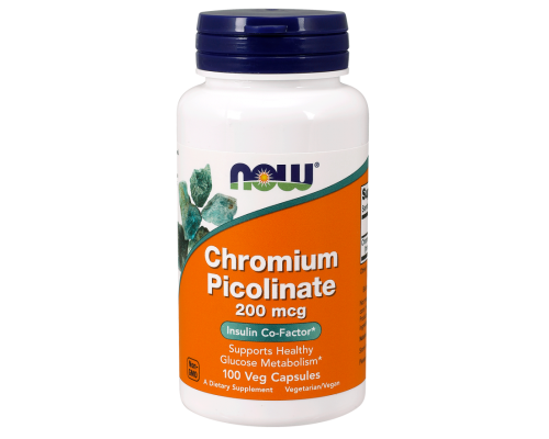 Chromium Picolinate (NOW (США) 200mcg 100 капс.