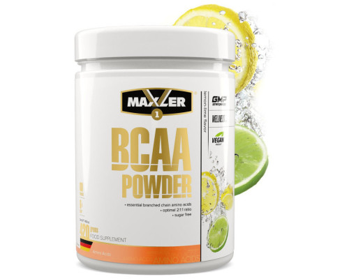 BCAA (Maxler (США)) Powder 2:1:1 Sugar Free 420гр Лимон-лайм