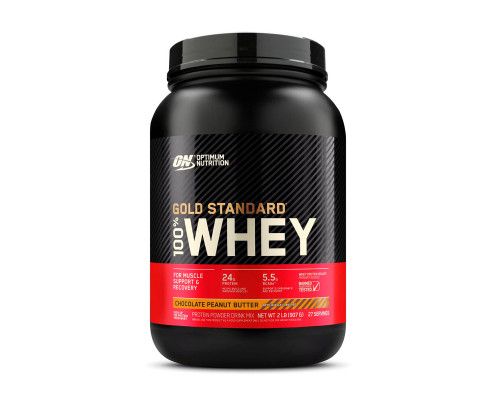 Whey (ON (США)) Gold Standart 908гр Шоколад с орехом