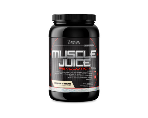 Muscle Juice (Ultimate Nutrition (США)) Revolution 2120гр печенье крем