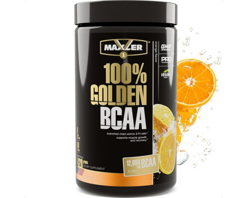 BCAA (Maxler (США)) 100% Golden 420гр Апельсин