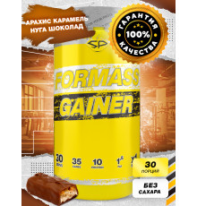 FOR MASS GAINER 1500гр Арахис-Карамель-Нуга-Шоколад