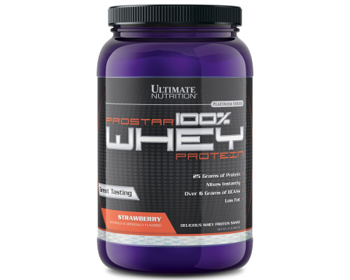 Whey (Ultimate Nutrition (США)) Prostar 2390гр клубника