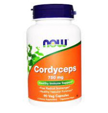 Cordycepts (NOW (США) 750 mg 90 veg.caps