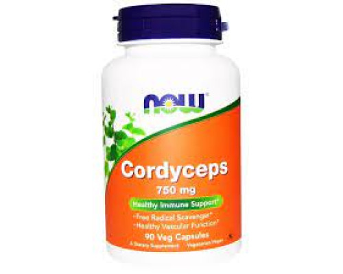 Cordycepts (NOW (США) 750 mg 90 veg.caps Cordycepts (NOW (США) 750 mg 90 veg.caps