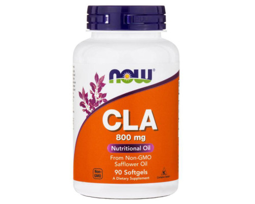 CLA (NOW (США) 800 mg, 90 капс