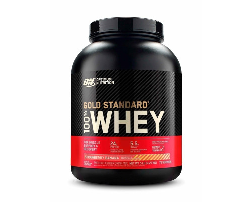 Whey Gold Standart 2270гр клубника