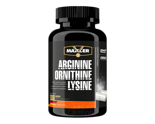 Arginine (Maxler (США)) Ornighine-Lysine 100 caps Arginine (Maxler (США)) Ornighine-Lysine 100 caps