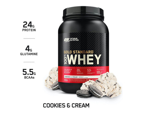 Whey Gold Standart 908гр печенье крем