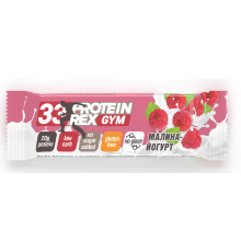 Батончик 60гр GYM Таңқурай-йогурт, қантсыз, ақуызды/Малина-Йогурт