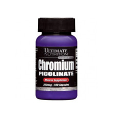 Chromium Picolinate (Ultimate Nutrition (США)) 200мг,100капс