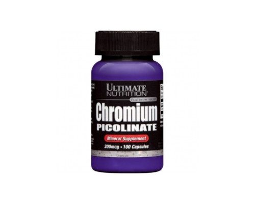 Chromium Picolinate (Ultimate Nutrition (США)) 200мг,100капс