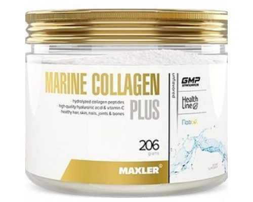 Collagen (Maxler (США)) 206гр Hyaluron Vit C Unflavored Collagen (Maxler (США)) 206гр Hyaluron Vit C Unflavored