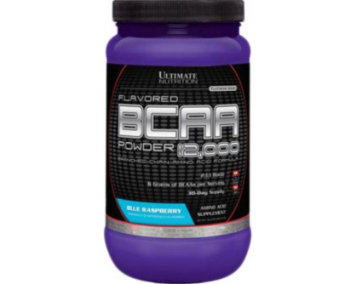 BCAA 12000 (Ultimate Nutrition (США)) Powder Flavored 457гр Ежевика