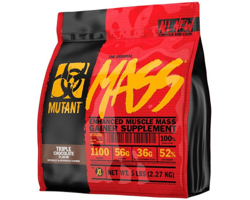 Mass (MUTANT (США)) 2270гр тройной шоколад Mass (MUTANT (США)) 2270гр тройной шоколад