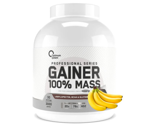 Mass Gainer (OPTIMUM SYSTEM (Россия)) 3000гр Banana