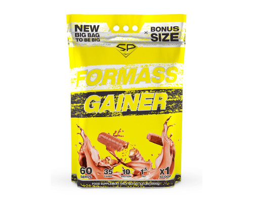 FOR MASS GAINER 1500гр Печенье-Карамель-Шоколад