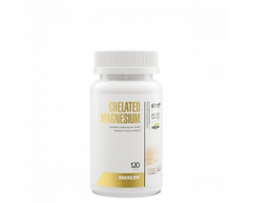 Magnesium (Maxler (США)) Chelated 120 vegan tabs Magnesium (Maxler (США)) Chelated 120 vegan tabs