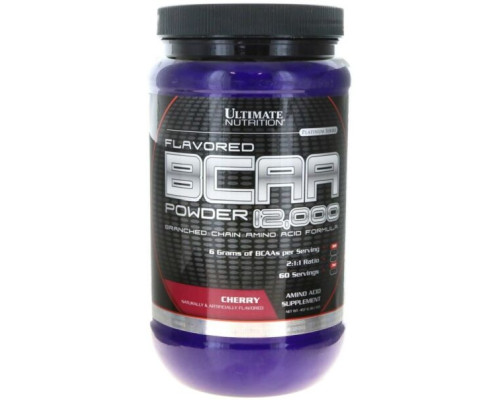 BCAA 12000 (Ultimate Nutrition (США)) Powder 228гр вишня